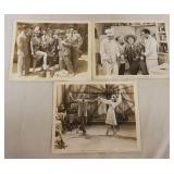 1175	VINTAGE MOVIE STILLS/PHOTOS *STRICTLY IN THE GROOVE* UNIVERSAL, SHEMP HOWARD, 1942, LOT OF 3