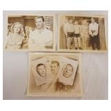 1176	VINTAGE MOVIE STILLS/PHOTOS *THREE OF A KIND* SHEMP HOWARD, MONOGRAM, 1944, LOT OF 3