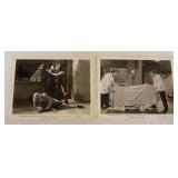 1177	VINTAGE MOVIE STILLS/PHOTOS *RETURN OF THE APE MAN* BELA LUGOSA, JOHN CARRADINE, 1944, LOT OF 2