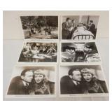 1185	VINTAGE MOVIE STILLS/PHOTOS *MAN POWER* EDWARD G ROBINSON, GEROGE RAFT, 1941, LOT OF 6