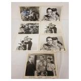 1188	VINTAGE MOVIE STILLS/PHOTOS *THE SINGING SHERIFF* UNIVERSAL, 1944, LOT OF 7