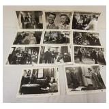 1189	VINTAGE MOVIE STILLS/PHOTOS *LIFE BEGINS AT EIGHT-THIRTY* MONTY WOOLEY, 1942, LOT OF 11