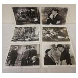 1208	VINTAGE MOVIE STILLS/PHOTOS *UNCERTAIN GLORY* ERROL FLYNN, WARNER BROS, 1944 LOT OF 8