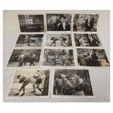 1209	VINTAGE MOVIE STILLS/PHOTOS *GENTLEMAN JIM* ERROL FLYNN, WARNER BROS, 1942, LOT OF 11