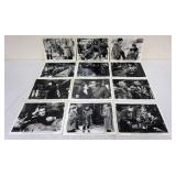 1210	VINTAGE MOVIE STILLS/PHOTOS *NORTHERN PURSUIT* ERROL FLYNN, WARNER BROS, 1943 LOT OF 12