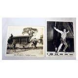 1211	VINTAGE MOVIE STILLS/PHOTOS *DODGE CITY* & *THE SEA HAWK* ERROL FLYNN, WARER BROS,  LOT OF 2