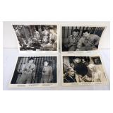 1220	VINTAGE MOVIE STILLS/PHOTOS *SEVEN MILES FROM ALCATRAZ* 1942, RKO, LOT OF 4