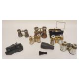 1049	GROUP OF ASSORTED OPERA AND FIELD GLASSES, SOME WITH LOSS