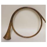 1092	COPPER AND BRASS HUNTERS HORN, APPROXIMATELY 18 IN