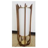 1116	MID CENTURY MODERN MODELINE WOOD LAMP DESIGNED BY ADRIAN PEARSALL, APPROXIMATELY 39 IN H, VERY 