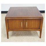 1132	MID CENTURY MODERN LANE RHYTHM LAMP TABLE HAVING 2 DOORS, STYLE NO. 997 92, APPROXIMATELY 29 IN