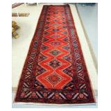1179	PERSIAN WOOL RUNNER, APPROXIMATELY 159 IN X 45 IN