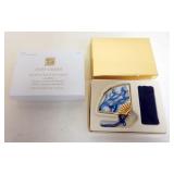 1199	ESTEE LAUDER COMPACT LUCIDITY IMAGE OF JAPPENESE TSURU FAN COMPACT