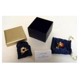 1200	ESTEE LAUDER COMPACT LUCIDITY IMAGE OF 2004 INTUITION ACORN AMULET