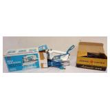 1222	2 VINTAGE GE IRONS IN BOXES