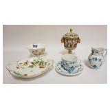 1041	GROUP OF ASSORTED PORCELAIN & CHINA, ROYAL COPEHAGEN, CAPODIMONTE, AYNSLEY, COALPORT