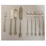 1047	STERLING FORKS & KNIVES, 5.5 OZT