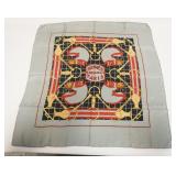 1077	HEMES SILK SCARF PARIS, APPROXIMATELY 30 IN SQUARE