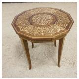 1160	REUGE INLAID MUSIC BOX STAND, APPROXIMATELY 18 1/4 IN X 20 IN HIGH