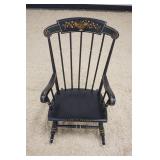 1162	HITCHCOCK STYLE STENCILED CHILDS ROCKER, APPROXIMATELY 30 IN HIGH