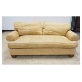 1169	UPHOLSTERED SOFA, APPROXIMATELY 81 IN X 36 IN X 31 IN HIGH