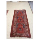 1182	PERSIAN WOOL AREA RUG, APPROXIMATELY 79 IN X 38 IN