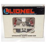 1235	LIONEL O GAUGE OPERATING *SANTA HAND CAR*