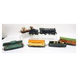 1246	LIONEL TRAIN SET O GAUGE, # 261E LOCOMOTIVE -TENDER- # 812, #813, #814, #817, #820 CARS