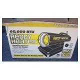 1269	PORTABLE KEROSENE HEATER, 60,000 BTU REDDY HEATER IN BOX