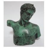 1176	REPRODUCTION MUSEUM BRONZE SCULPTURE OF ROMAN, APPROXIMATELY 8 IN HIGH