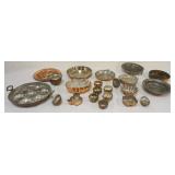 1257	GROUP OF ASSORTED COPPER FOOD MOLDS