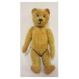 1267	VINTAGE TOY TEDDY BEAR W/MOVABLE HEAD ACTIVATED BY TAIL, JOINTED ARMS & LEGS, APPROXIMATELY 14 