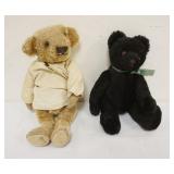 1268	VINTAGE TOY TEDDY BEARS, JOINTED ARMS & LEGS, TALLEST APPROXIMATELY 12 IN