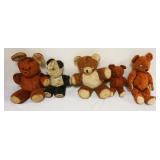 1272	GROUP OF ASSORTED VINTAGE TEDDY BEARS, ONE W/TAG TEDDI GUND, TALLEST APROXIMATELY 15 IN