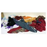 1118	HUGE ASSORTMENT OF LADIES DESIGNER SILK SCARVES
