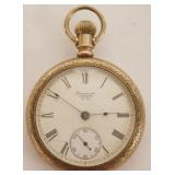 1129	AMERICAN WALTHAM POCKET WATCH 1879 IN FAHYS MONTAUK CASE