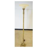 1166	TORCHERE FLOOR LAMP, APPROXIMATELY 71 IN
