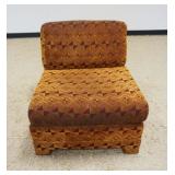 1179	JOHN STUART UPHOLSTERED MID CENTURY MODERN LOUNGE CHAIR, APPROIMATELY 27 IN X 35 IN X 24 IN H, 