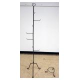 1230	LONGABERGER METAL CRAFT BASKET TREE AND PLANT STAND