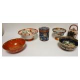 1244	GROUP OF ASSORTED ASIAN POTTERY