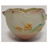 1007	ROSEVILLE POTTERY HANGING PLANTER/POT, BROWN BITTER SWEET, APPROXIMATELY 5 IN HIGH