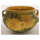 1008	ROSEVILLE POTTERY HANGING PLANTER/POT, PEONY, APPROXIMATELY 5 IN HIGH