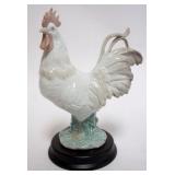 1012	LLADRO PORCELAIN FIGURE, CHINESE ZODIAC COLLECTION, ROOSTER FIGURINE, APPROXIMATELY 8 IN
