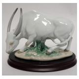 1017	LLADRO PORCELAIN FIGURE, CHINESE ZODIAC COLLECTION, OX FIGURINE, APPROXIMATELY 6 1/4 IN HIGH