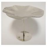 1044B	MICHAEL ARAM LILY PAD COMPOTE, APPROXIMATELY 6 IN H