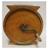 1054	ANTIQUE WOOD BUTTER CHURN, APPROXIMATELY 15 IN HIGH
