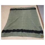 1065	WHITNEY POINT WOOL BLANKET, APPROXIMATELY 57 IN X 80 IN