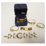 1189	LADIES WATCHES INCLUDING 10K RGP BULOVA, WALTHAM NO GLASS, VIVANI, MODERNE NEW YORK, PERSONA AN