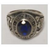 1194	STERLING SILVER MENS HIGH SCHOOL RING