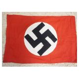1203	GERMAN WWII BANNER/FLAG, APPROXIMATELY 29 IN X 19 IN